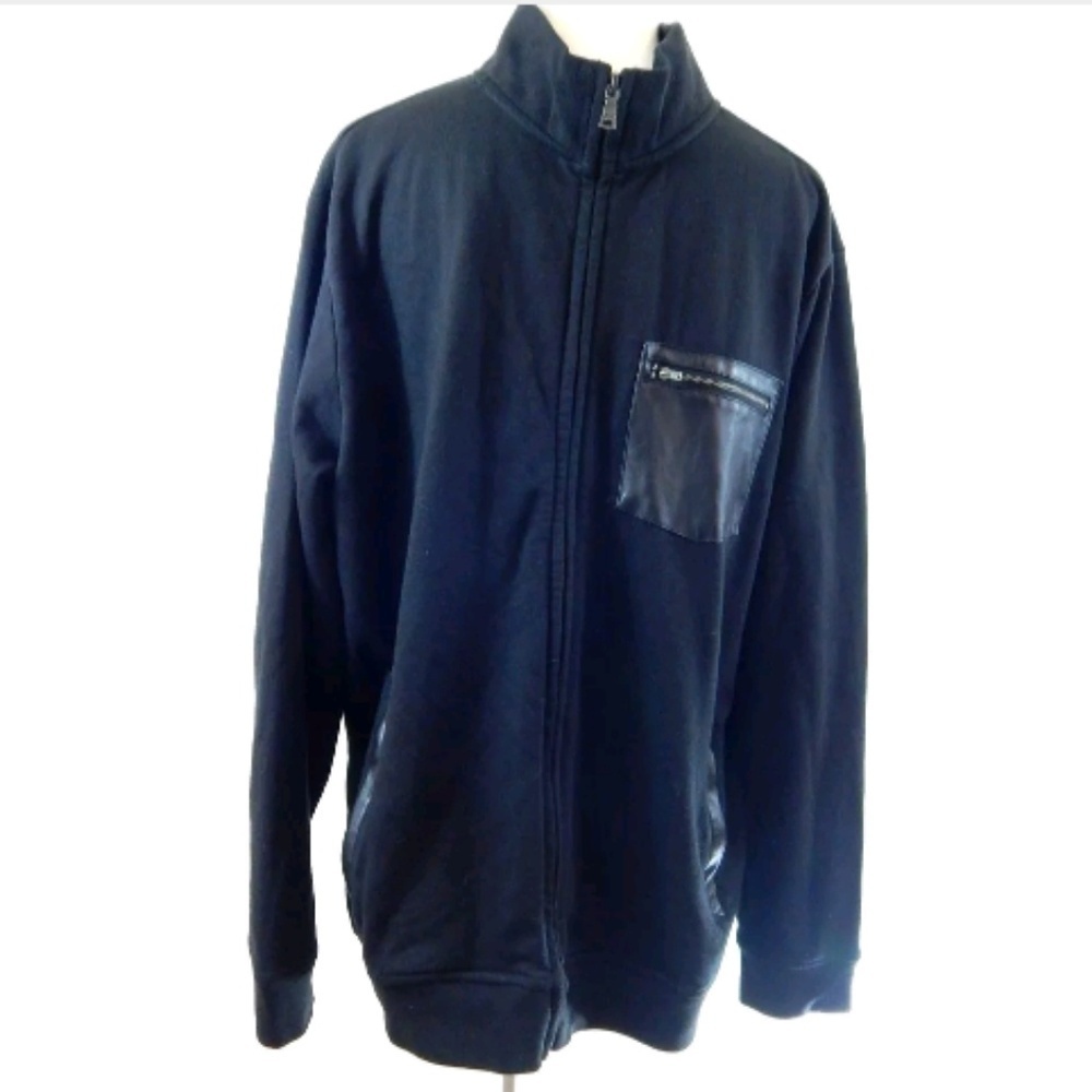 Banana Republic Men's Mixed Media Jacket